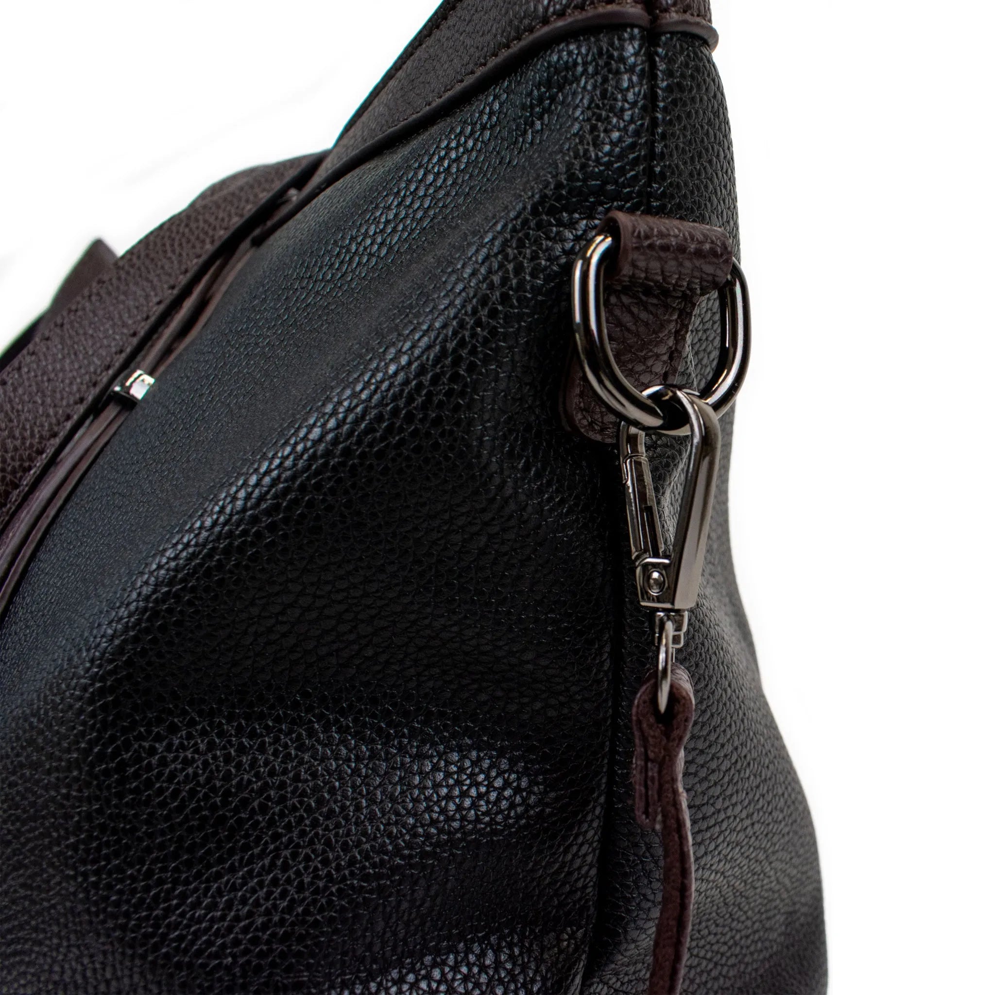 Anna XL Vegan Leather Weekender Duffel Bag