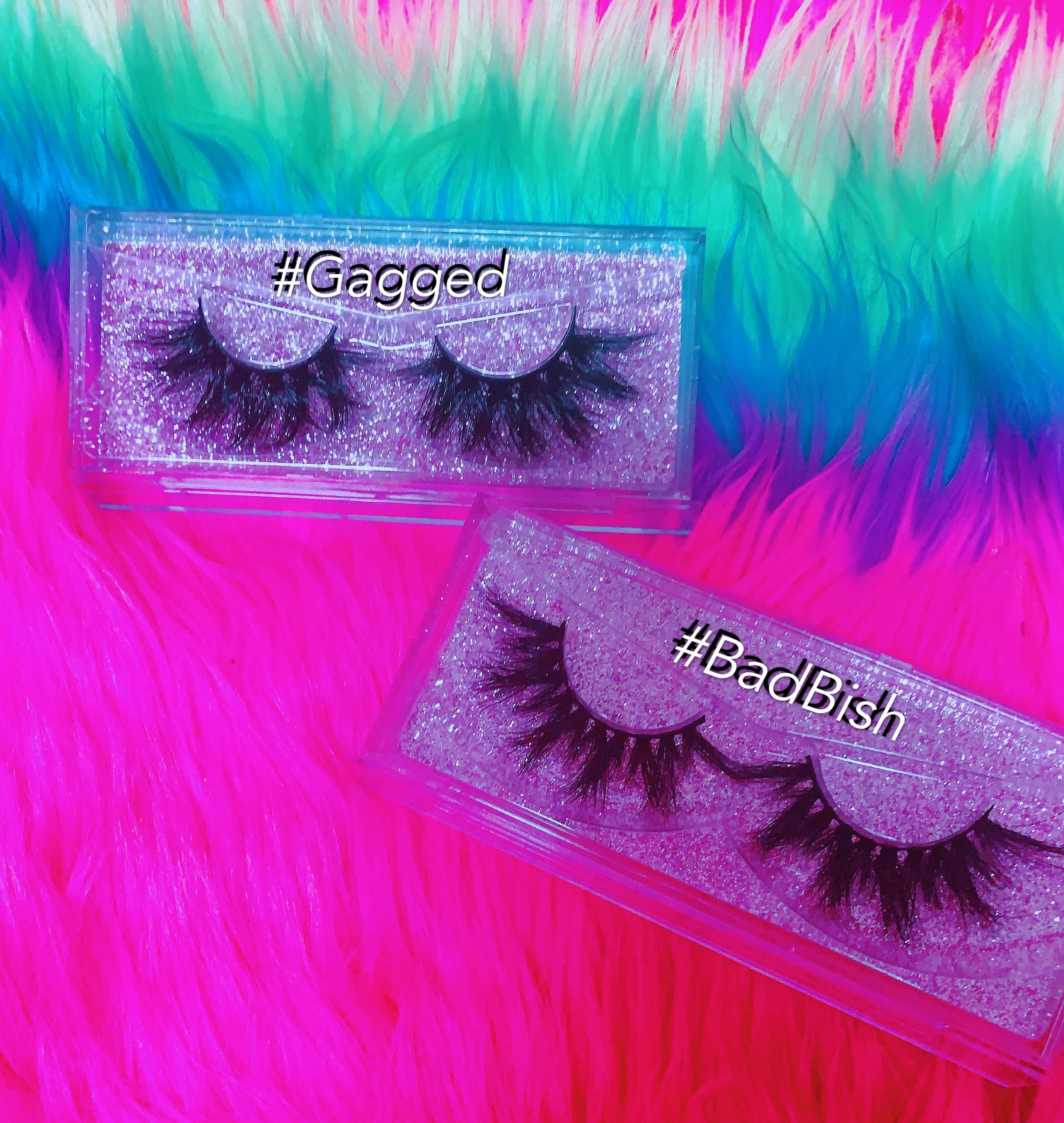#GAGGED 3D DreamDoll Lashes *GLITTER* Case