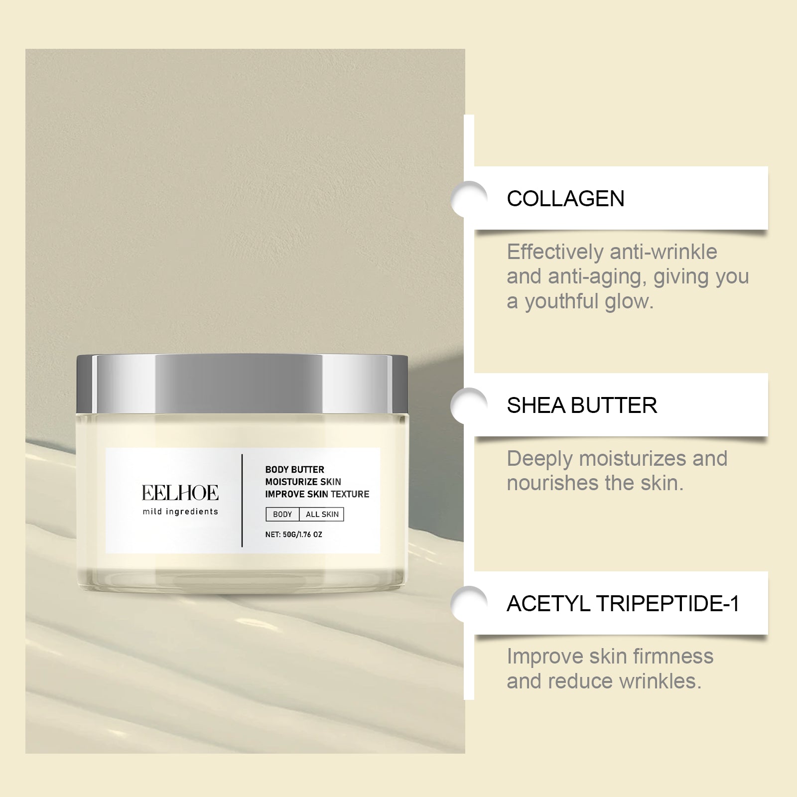 Body Moisturizer Hydrates Body Care Moisturizes Tender Skin And Enhances Skin Shine