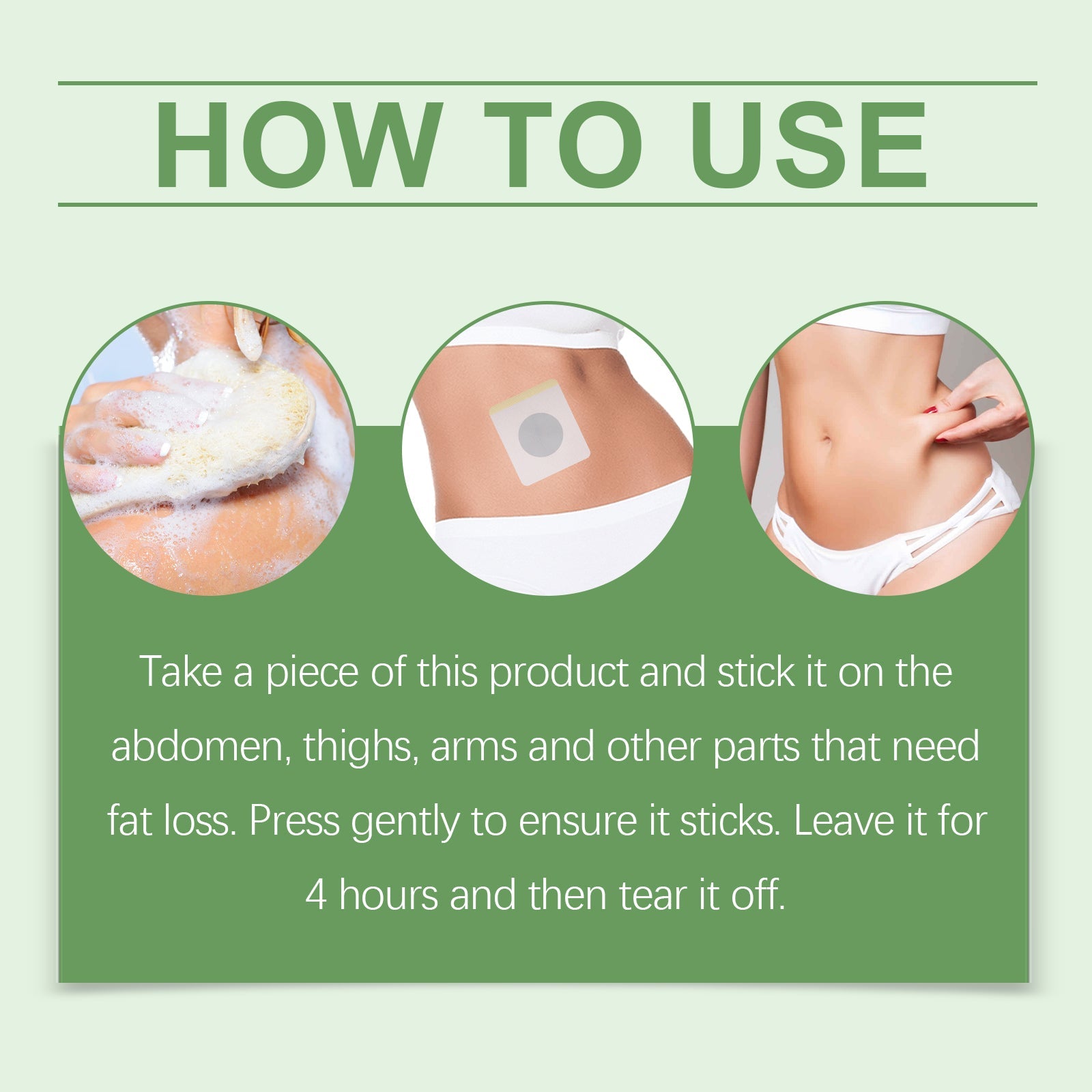 Herbal Care Patch Mild Ingredients Herbal Care Firming Body Skin Daily Beauty Care Patch