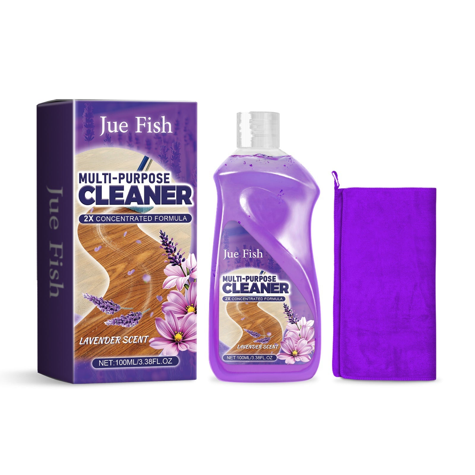 Multi-Purpose Floor Cleaner Household Kitchen Bathroom Floor Soot And Scale Multi-Functional Cleaning