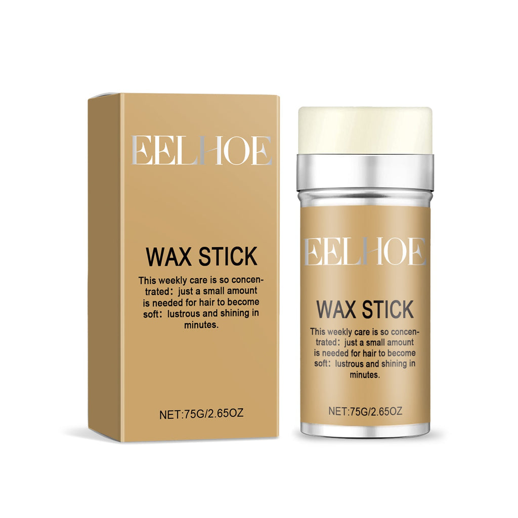 Hair Wax Wand, Hair Styling, Anti-Frizz, Hair Care Natural Shine Solid Styling Portable Hair Wax