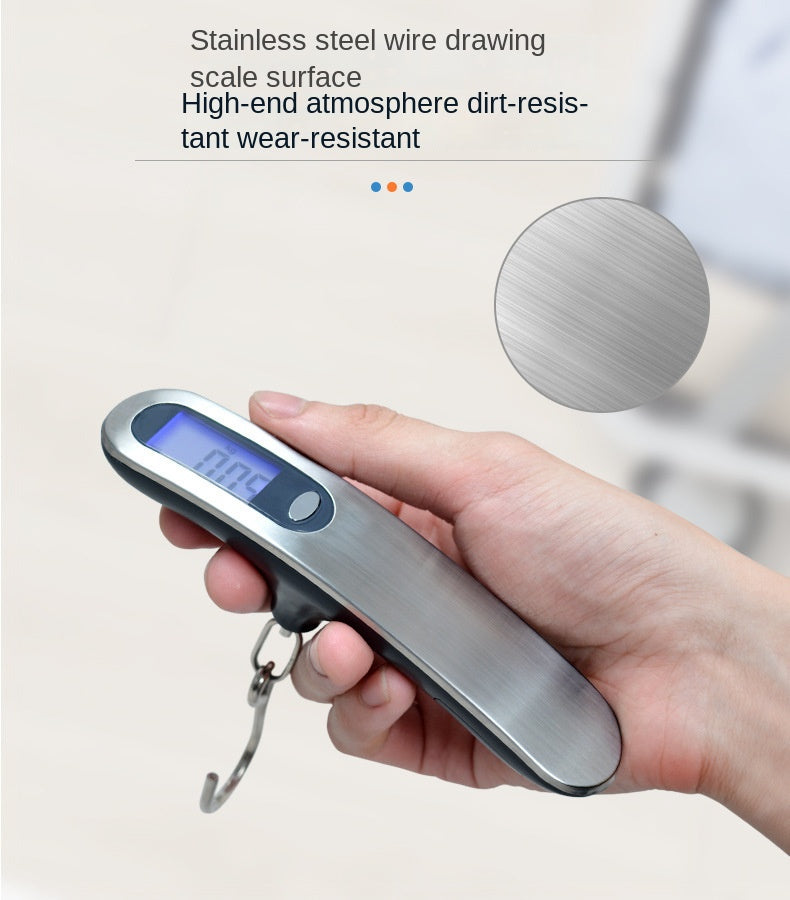 Portable Outdoor Travel Luggage Scale Rechargeable Electronic Scale Handheld Weight Scale ﻿