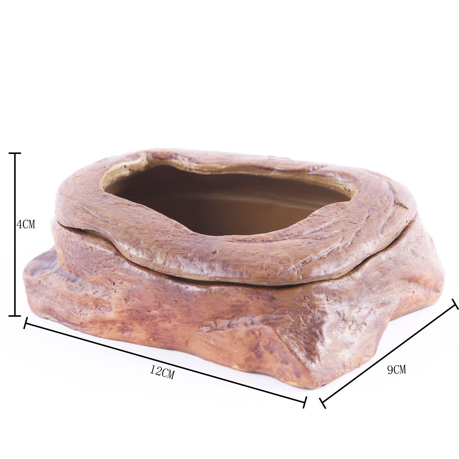 Water grass landscaping pet turtle food basin fish tank ornaments