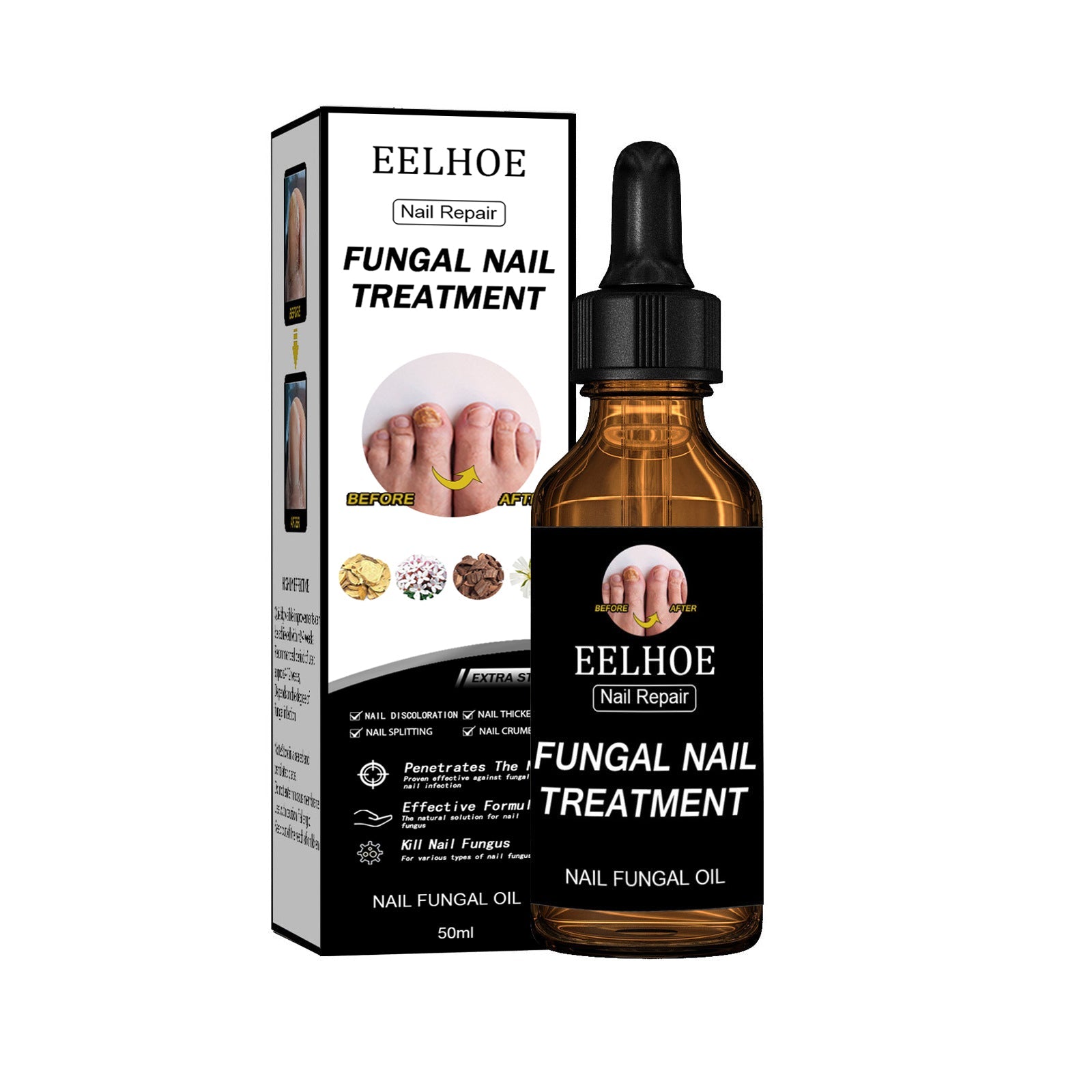 Nail Repair Solution Thickening And Brightening Nails Removing Gray Nail Repair Nourishing Nail Care Solution