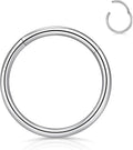 18g- steel hoop-silver-10-1