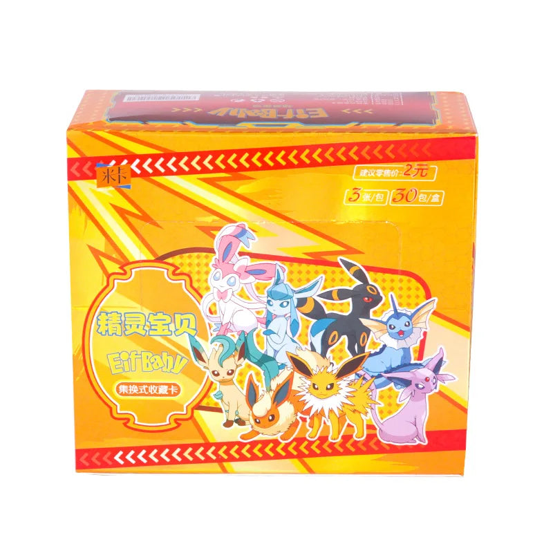 Mika's first Pok é mon collection interchangeable hidden cards character cards flash cards