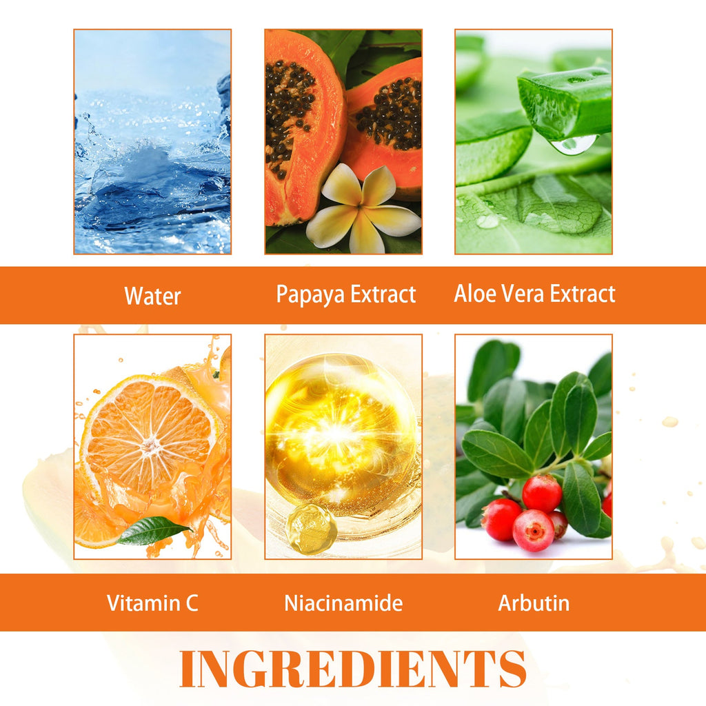 Papaya Whitening Freckle Cream Lightens Dark Spots On The Face, Brightens And Moisturizes The Skin Early And Late