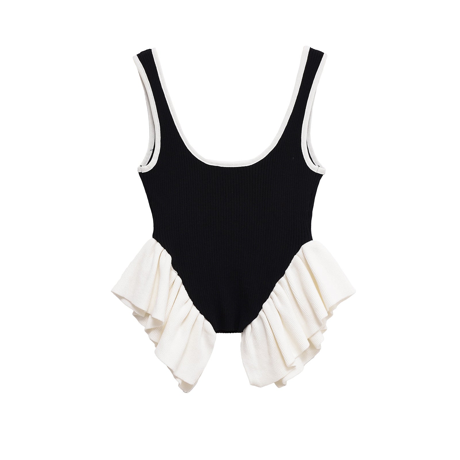 Elegant and Versatile Sleeveless Strap Top with  Design