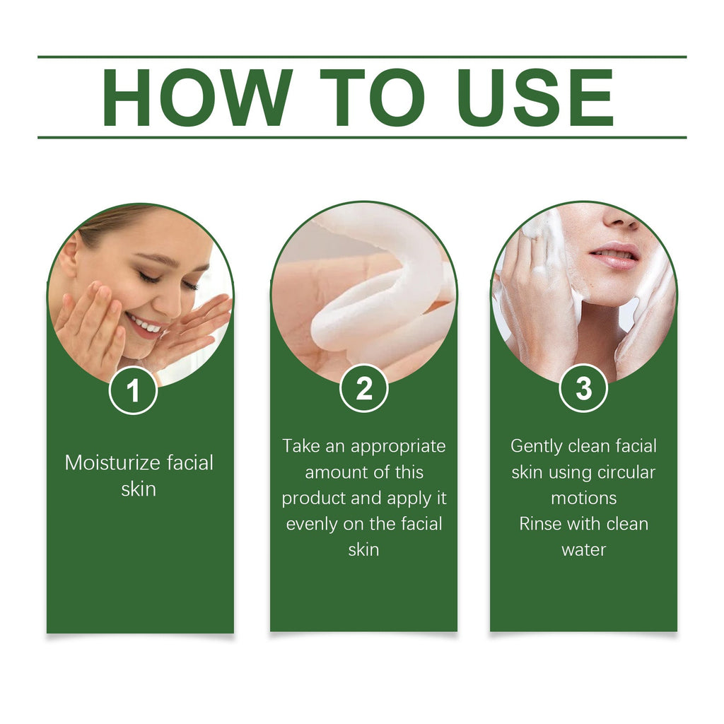 Charcoal Facial Cleanser Cleans Facial Skin From Oil And Dirt, Keeps Moisturizing, Refreshing And Oil Controlling