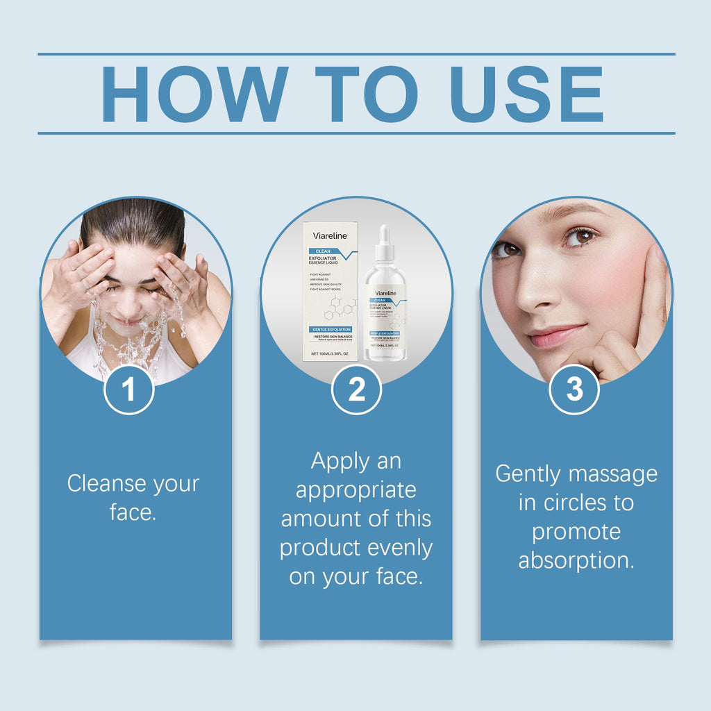 Exfoliating And Soothing Essence Delicate Skin Essence For Soft, Smooth And Radiant Natural Radiance