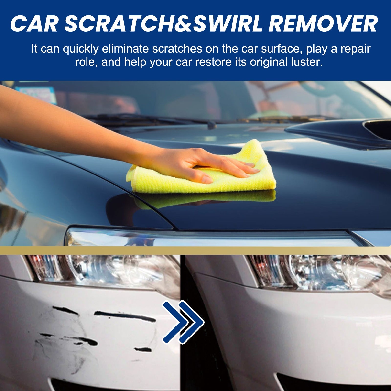 Car Scratch Repair Cream, Paint Scratch Scratch Repair Paint Refinish Polishing Maintenance Coating Paste