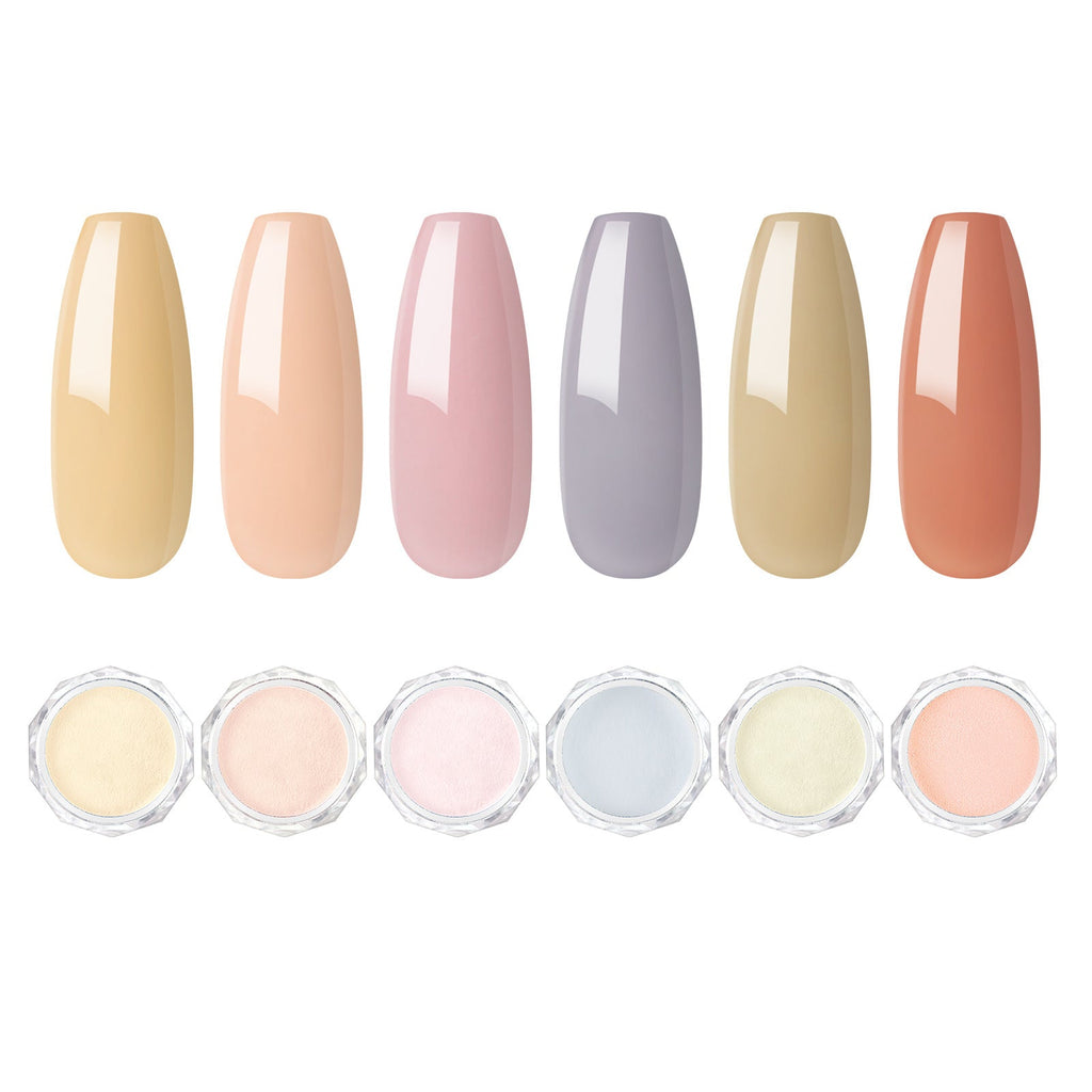 COSCELIA New 9 Color Crystal Color Powder 30Ml Crystal Liquid Manicure Tool Full Set Of Beginners