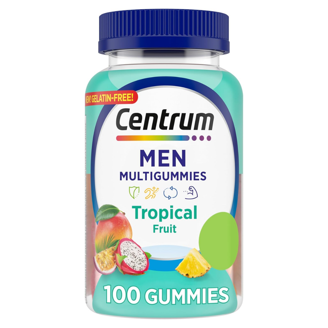 Centrum Men Tropical Punch Multivitamin Gummies (100 count)