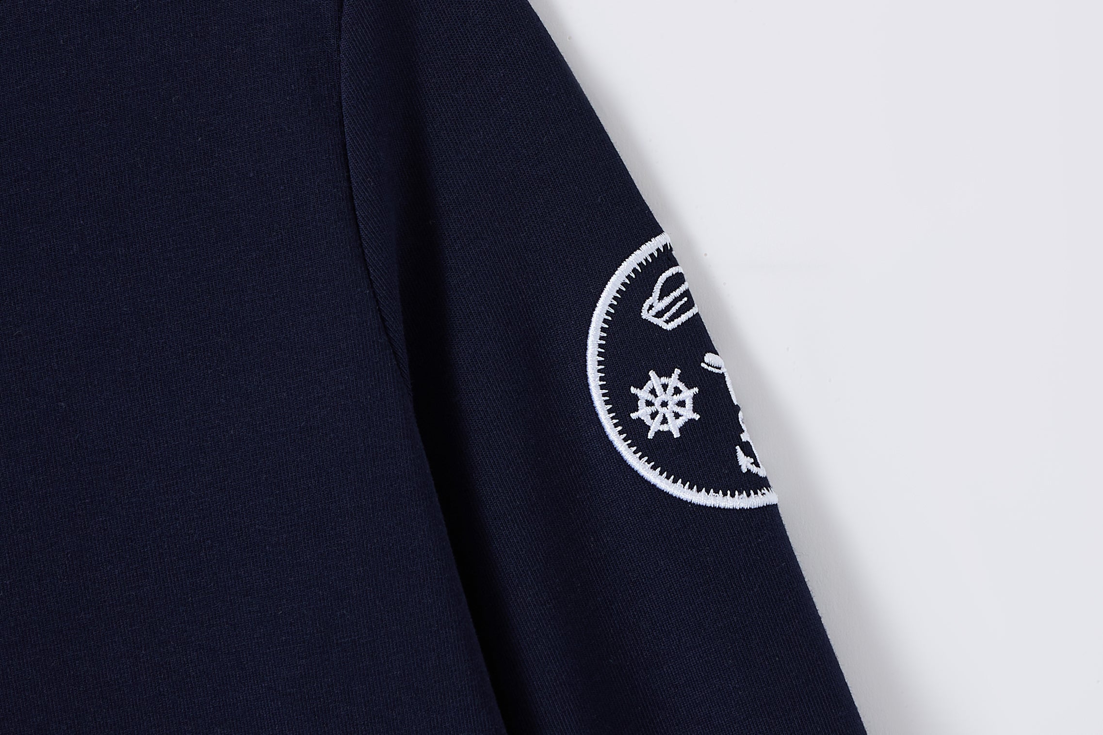 Coastal Navy Girls Tee