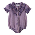 Purple Wash Romper