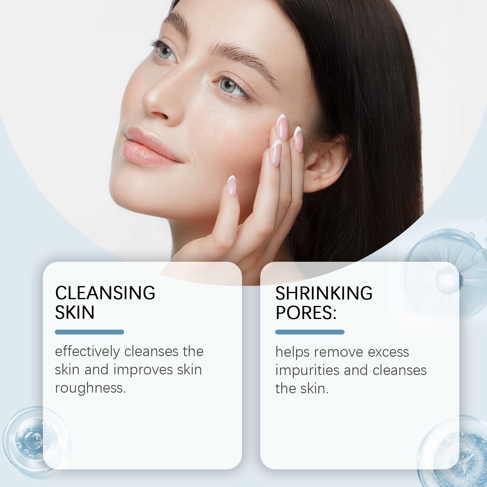 Pore Delicate Toner Cleanses, Moisturizes, Nourishes And Nourishes Skin With Pore Delicate Toner