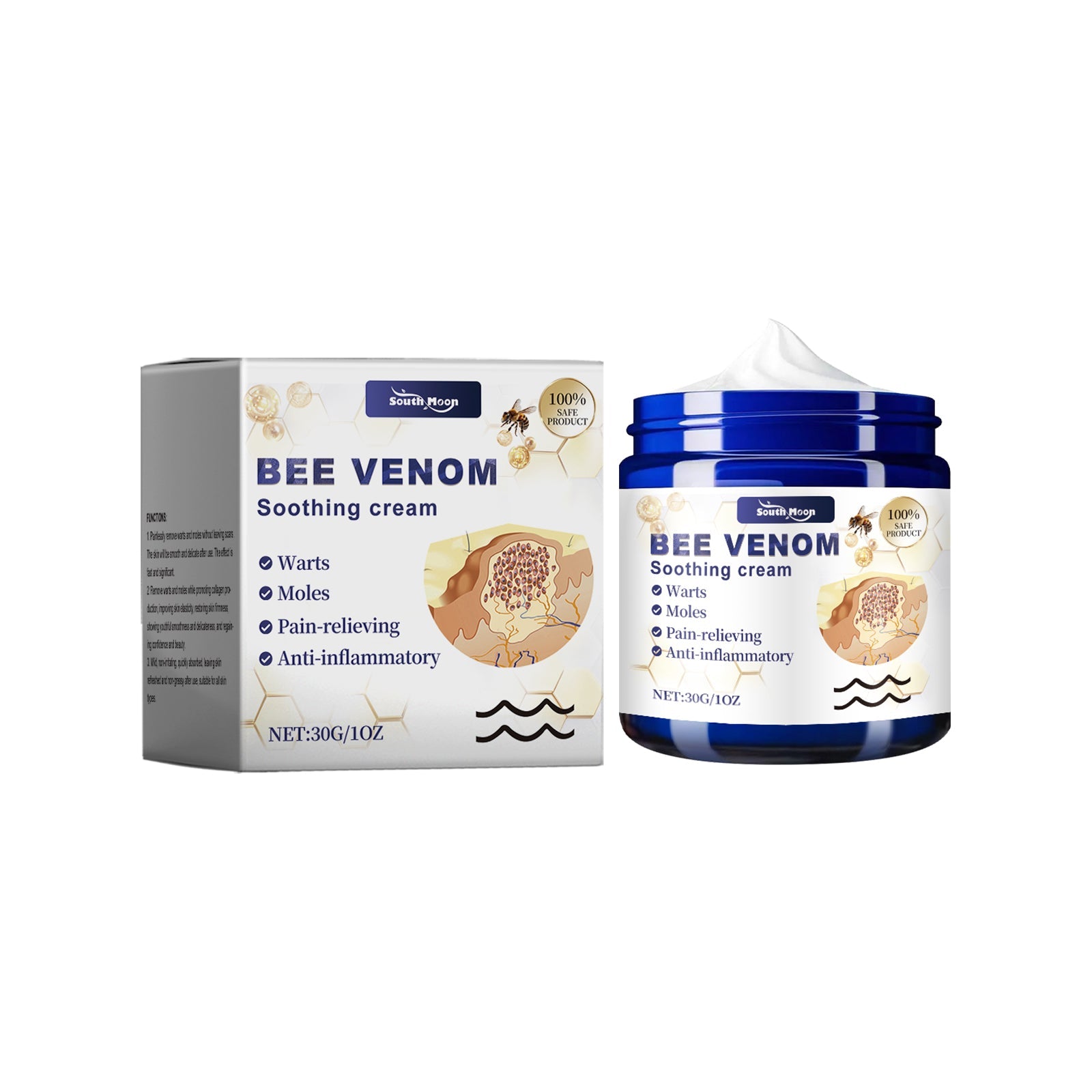Body Care Soothing Cream, Clear Skin Keyu Moisturizing Moisturizing Smooth Skin Keyu Cream