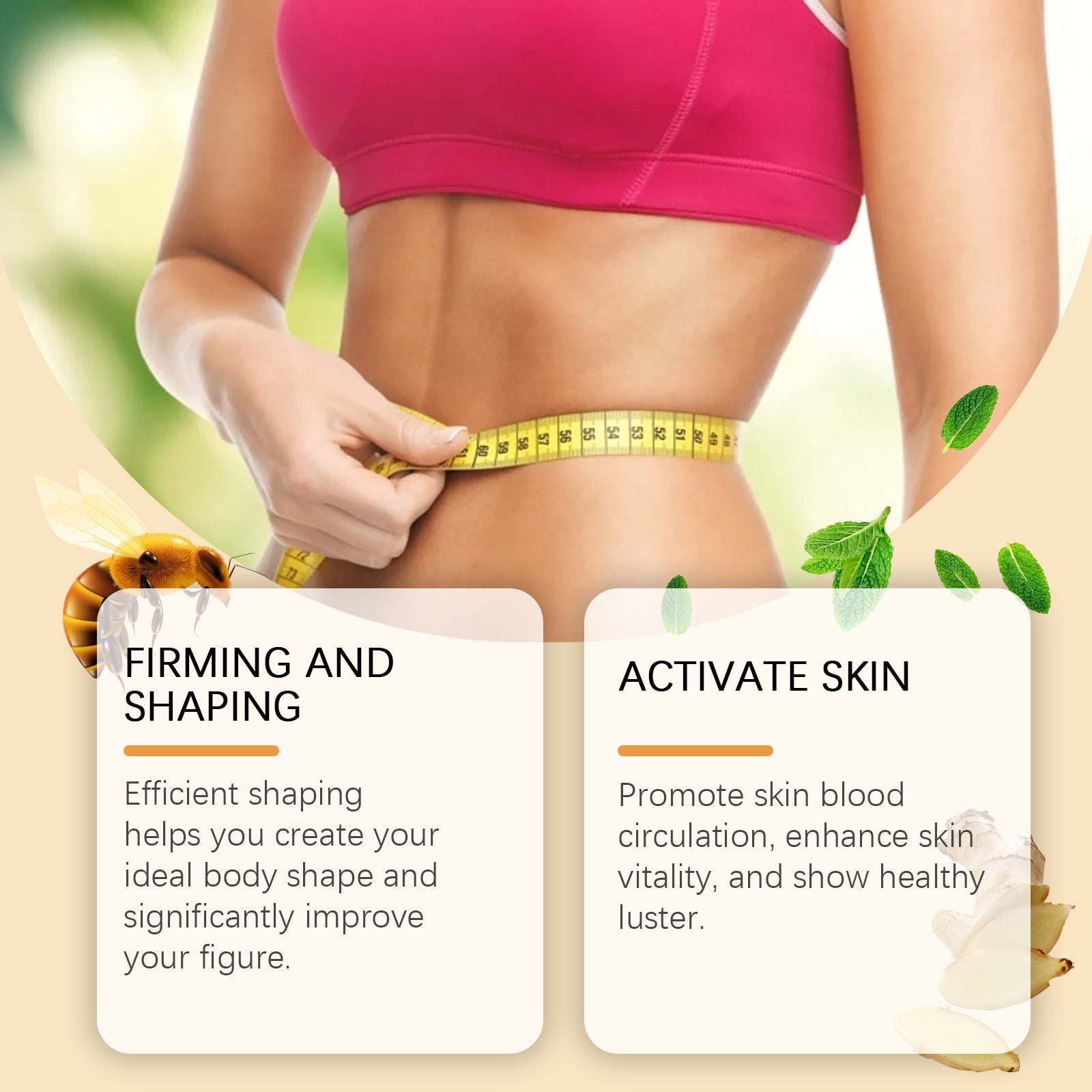Bee Venom Beauty Considerate Body Shaping Body For Lazy Body Firming Body Skin Thighs Bye Meat