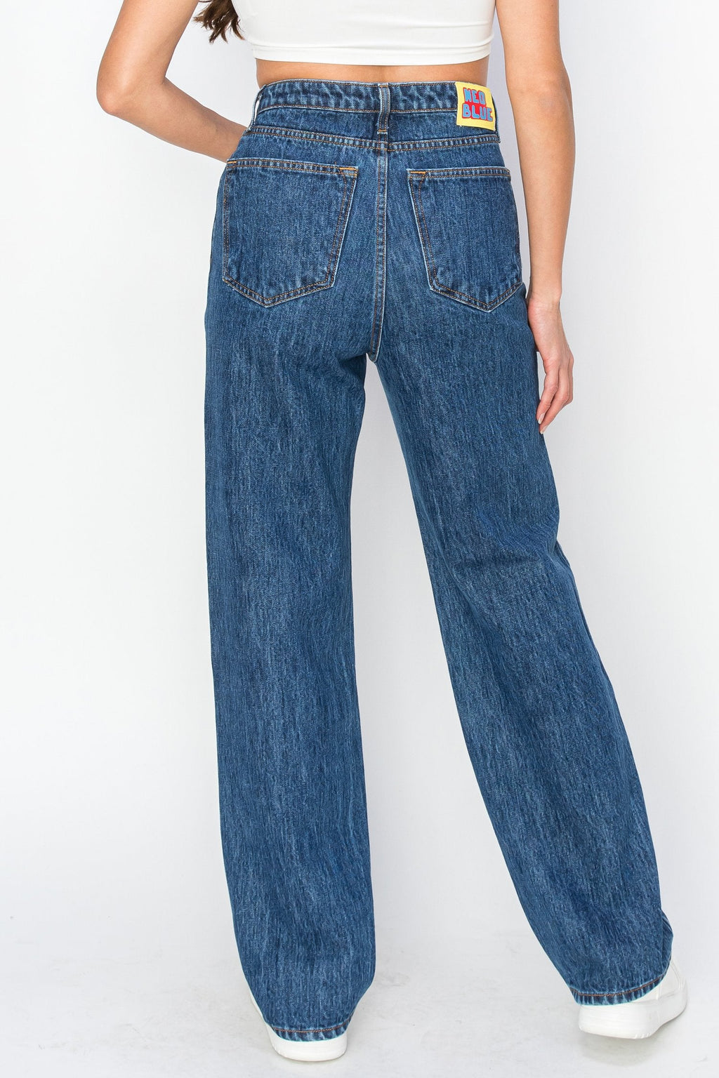 Neo Blue Baggy Jeans