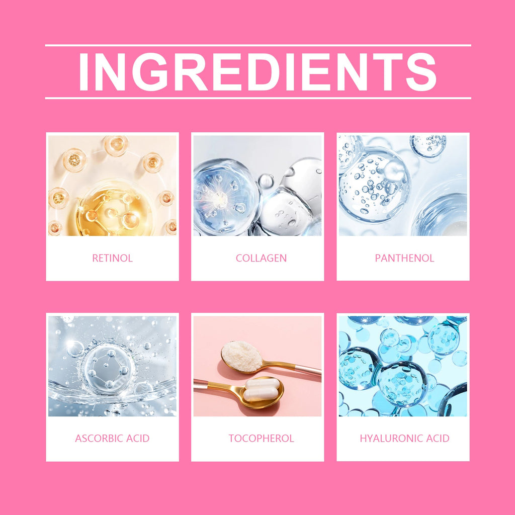 Collagen Cream Hydrating Facial Treatment Reduces Fine Lines, Brightens Skin Tone And Moisturizes Skin