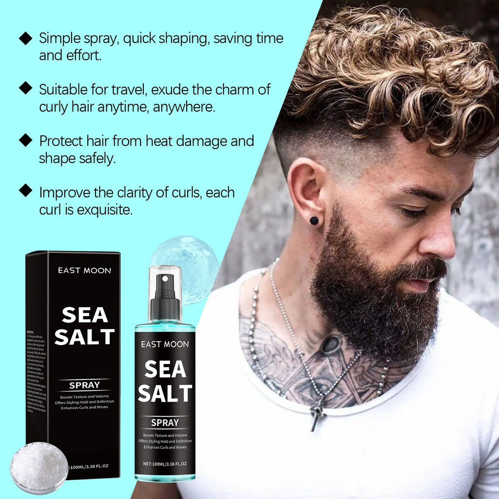 Sea Salt Curling Spray Long Lasting Styling Elastic Hair Conditioner Hair Spray For Lazy And Refreshing Hair Spray