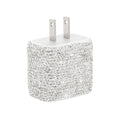 Diamond studded phone charger US standard PD20W phone charger suitable for Apple phone fast charging head