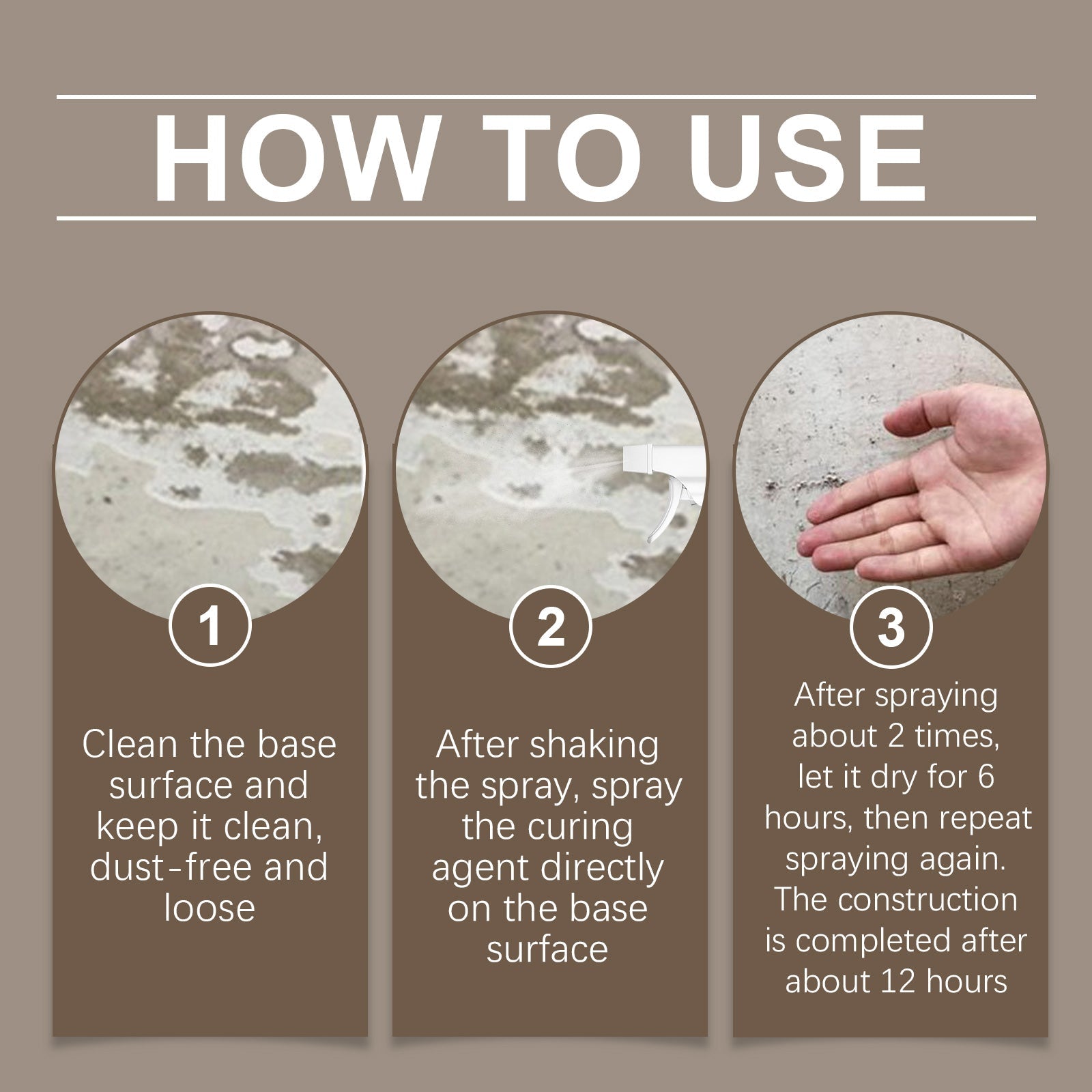 Wall Peeling Dust Fixing Agent Interior And Exterior Wall Repair Dust Peeling Curing Spray