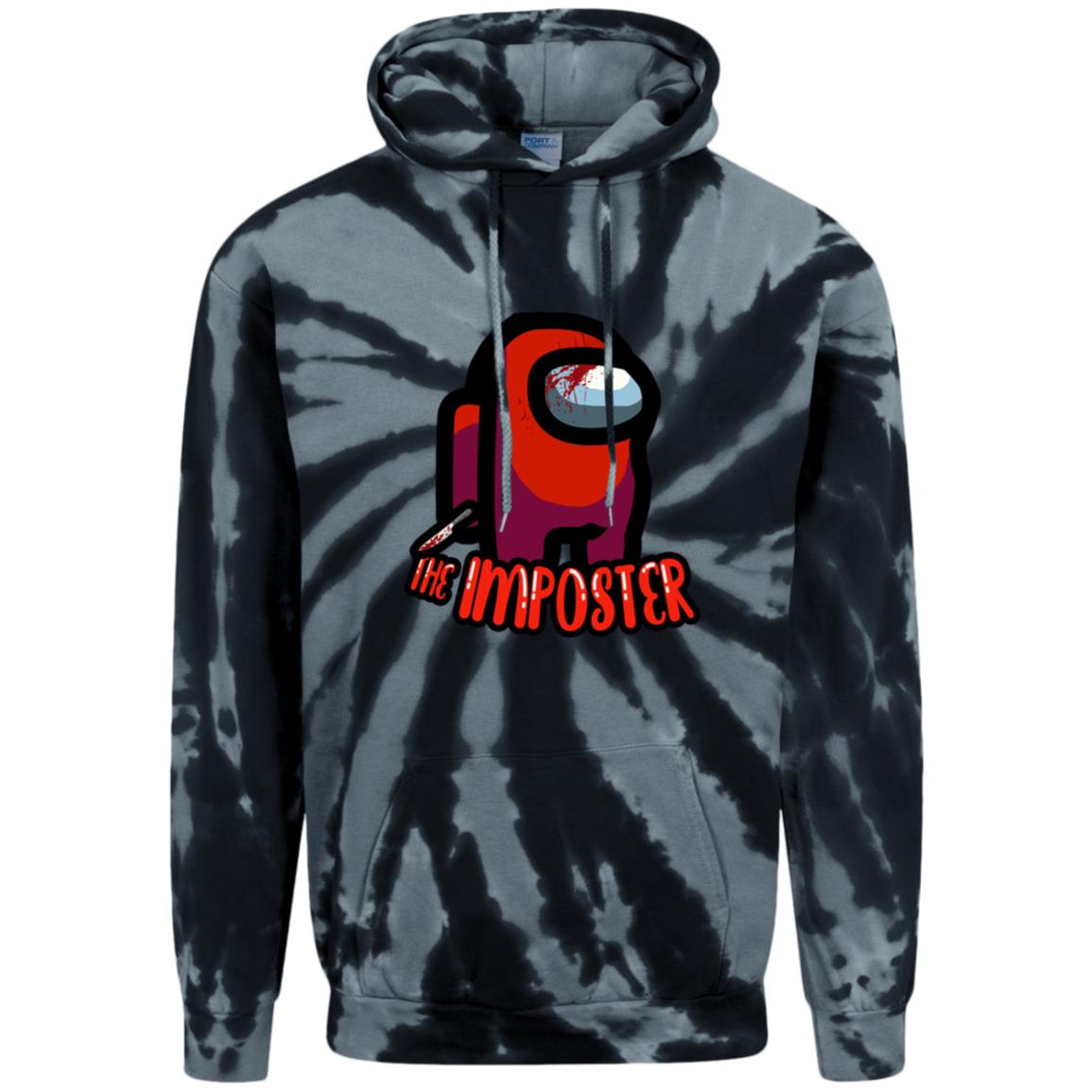 The Imposter Among Us Tie-Dye Pullover Hoodie