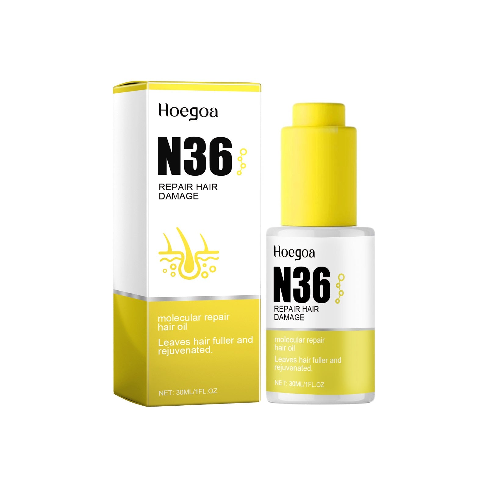 Hair Repair Oil Improves Ironing And Dyeing Dry Hair, Moistening And Smoothing Damaged Hair Fixing Essential Oil