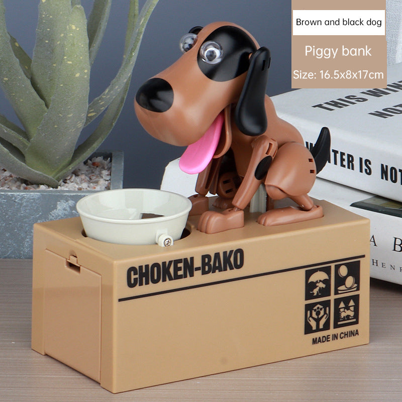 Automated Plastic Coin Bank in Panda/Cat Shape - Electronic Deposit, Savings for Kids, Great Gift