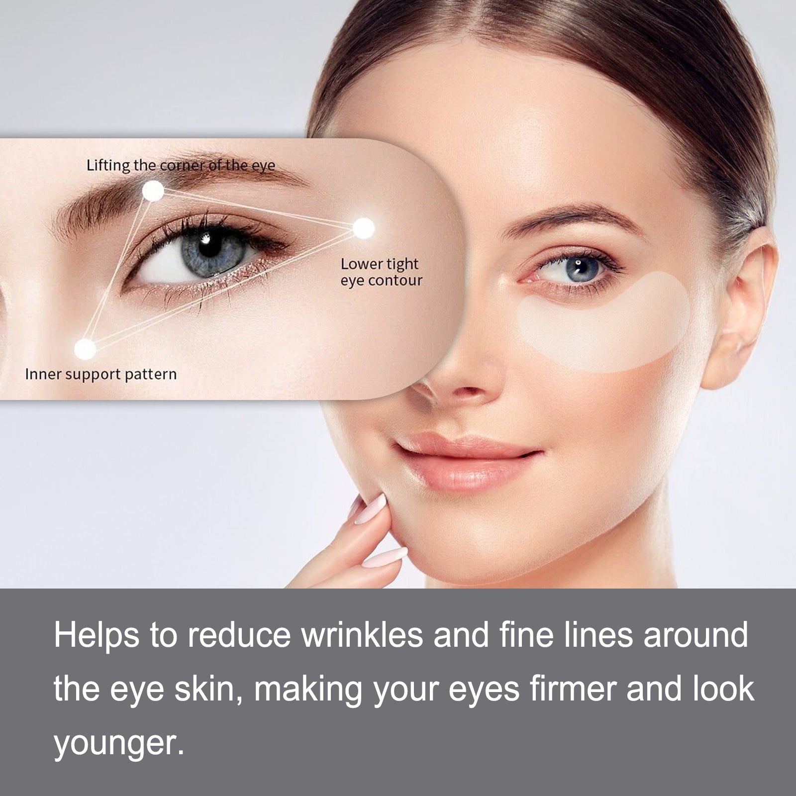 Ouhoe Collagen Soluble Eye Mask Tights Eye Area, Lightening Fine Lines And Hydrating Eye Mask