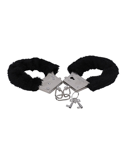 Doc Johnson Furry Handcuffs In A Bag