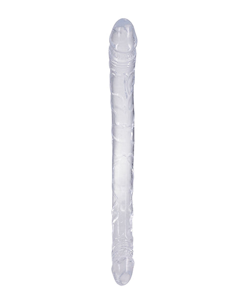 Doc Johnson Double Dong In A Bag 13" Dual Ended Clear Dildo