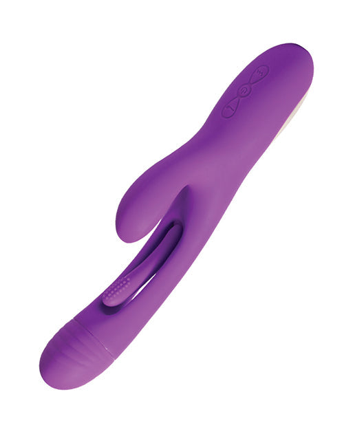Bora Tapping G-Spot Rabbit Vibrator - Purple