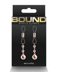 Bound D1 Nipple Clamps - Rose Gold