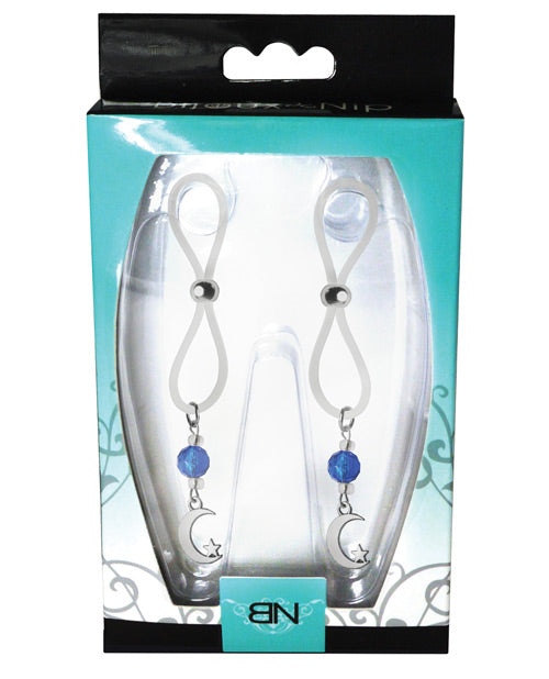 Bijoux De Nip Nipple Halos Moon & Star Charm