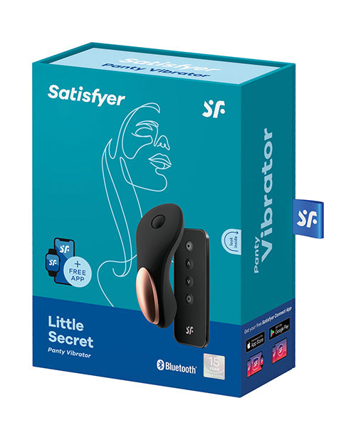 Satisfyer Little Secret Panty Vibe - Black