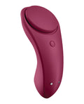 Satisfyer Secret Panty Vibrator - Red Wine