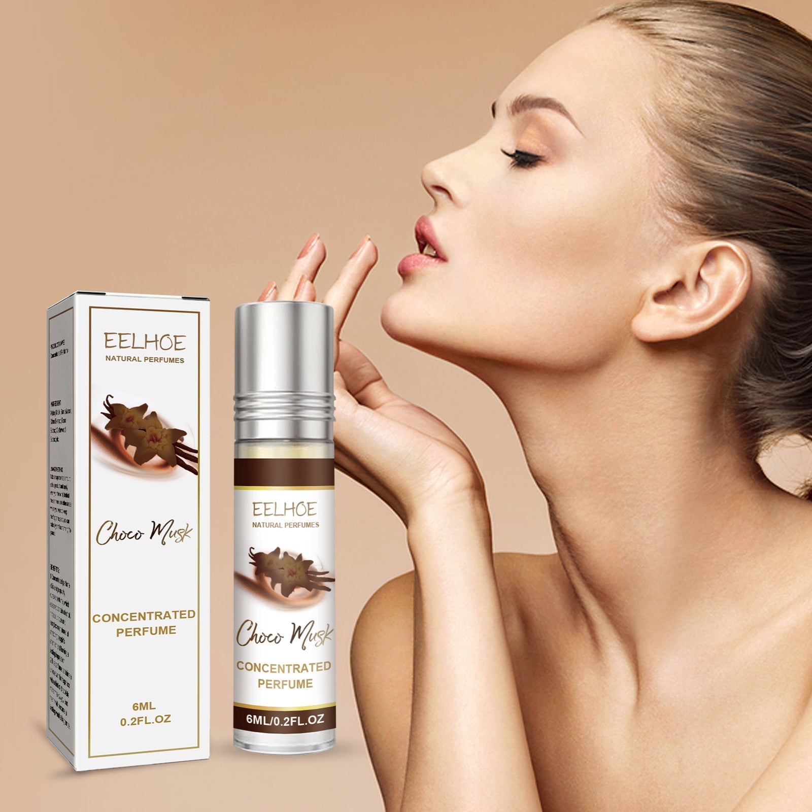 Essential Oil Perfume Long-Lasting Light Fragrance Natural Fresh Portable Neck Wrist Behind Ear Couple Dating Perfume