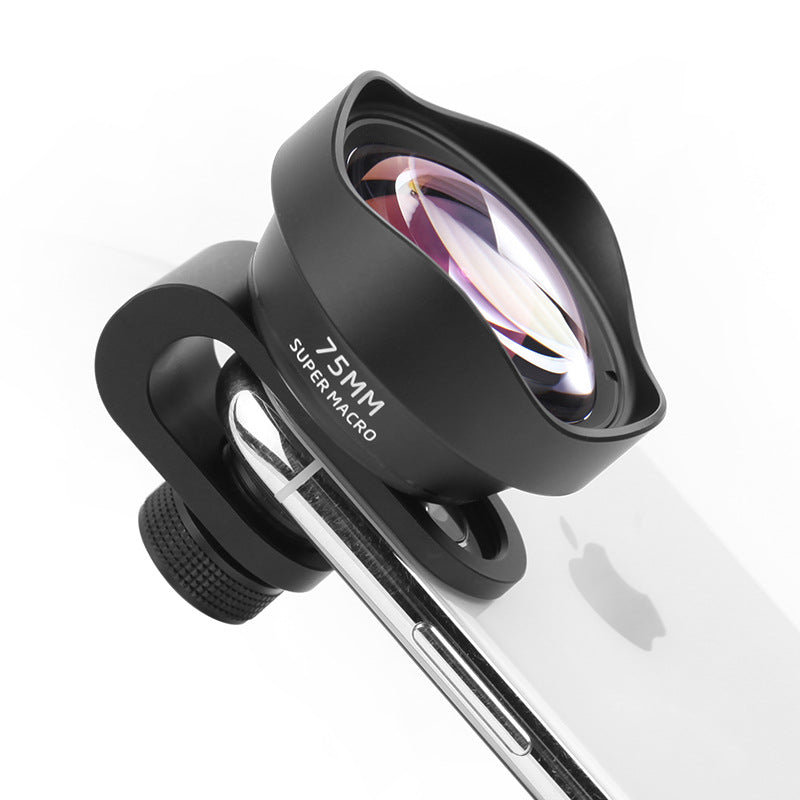 HD telephoto 75MM macro lens for mobile phones