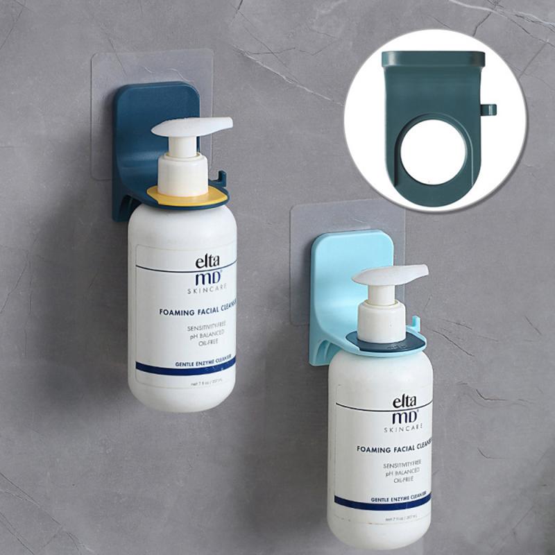 All Mounted Shampoo Bottle Shelf Shower Non-marking Sticker Shower Gel Rack Liquid Soap Holder Self Adhesive Shelves Hanger
