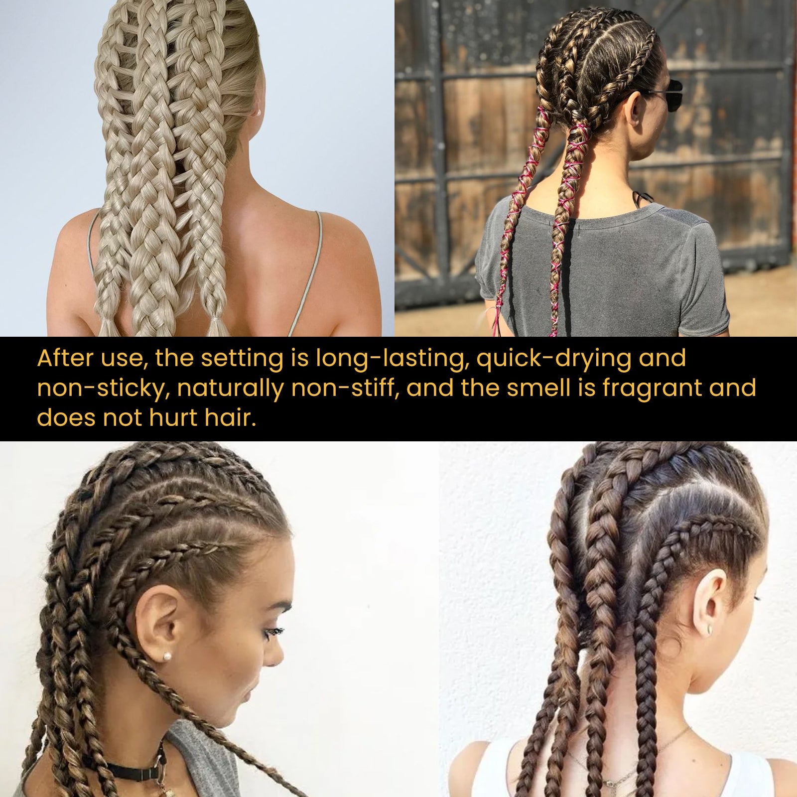 Dreadlocks Gel Wax Long Lasting Moisture Dreadlocks Natural Shine Styling Gel Wax