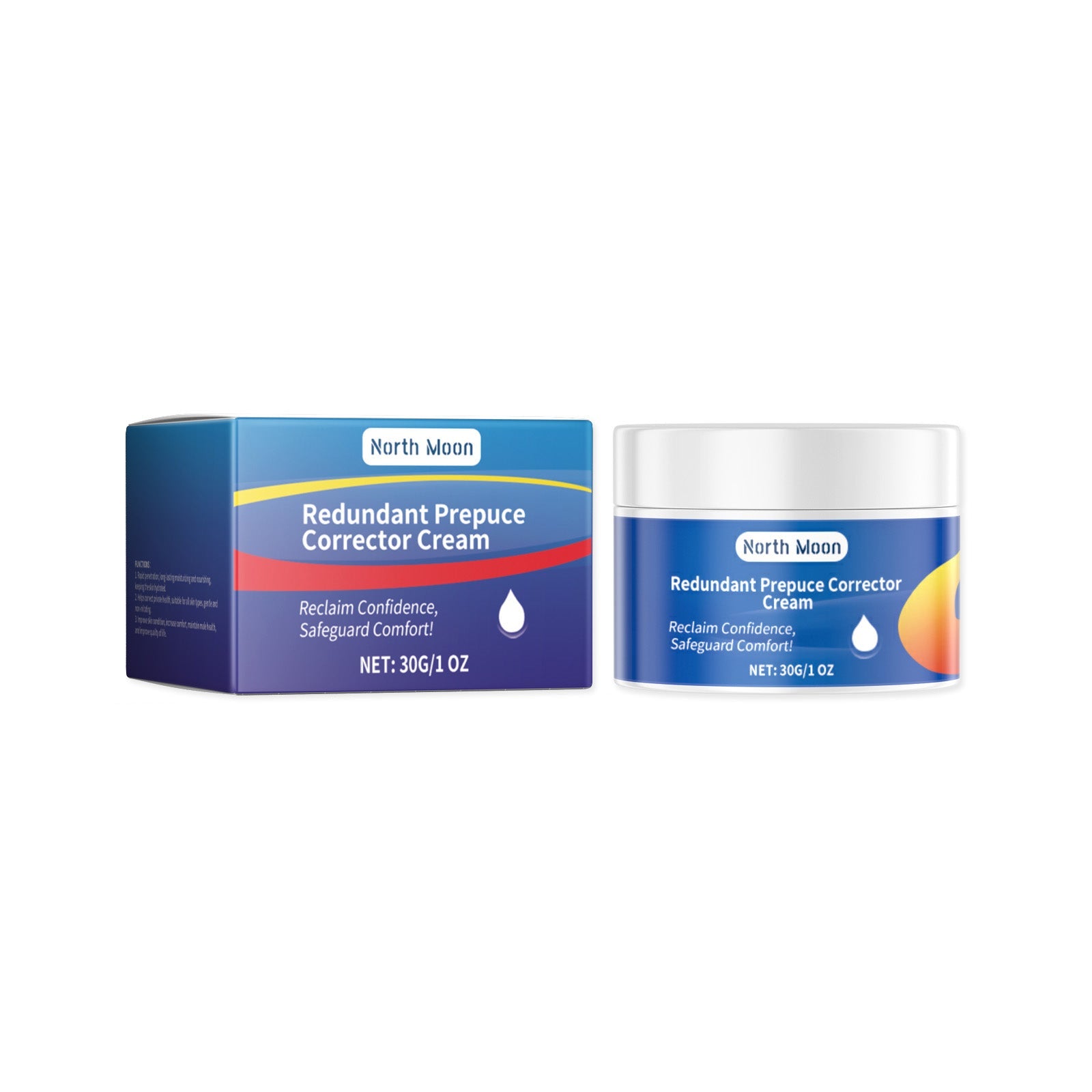 Men's Care Cream Herbal Ingredients Gentle Soothing Body Repair Moisturizing Care Cream