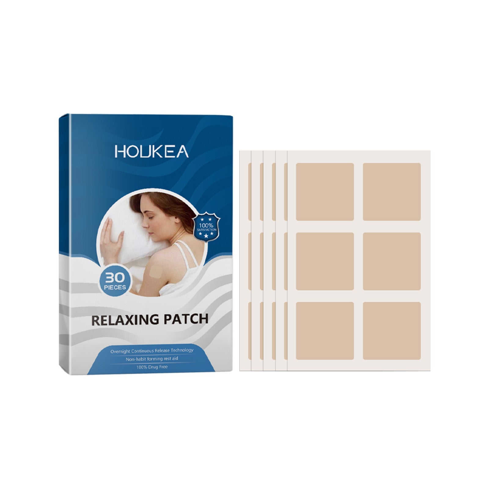 Herbal Sleep Patch For A Night's Sleep Home Lavender Scented Essential Oil Fragrance Patch