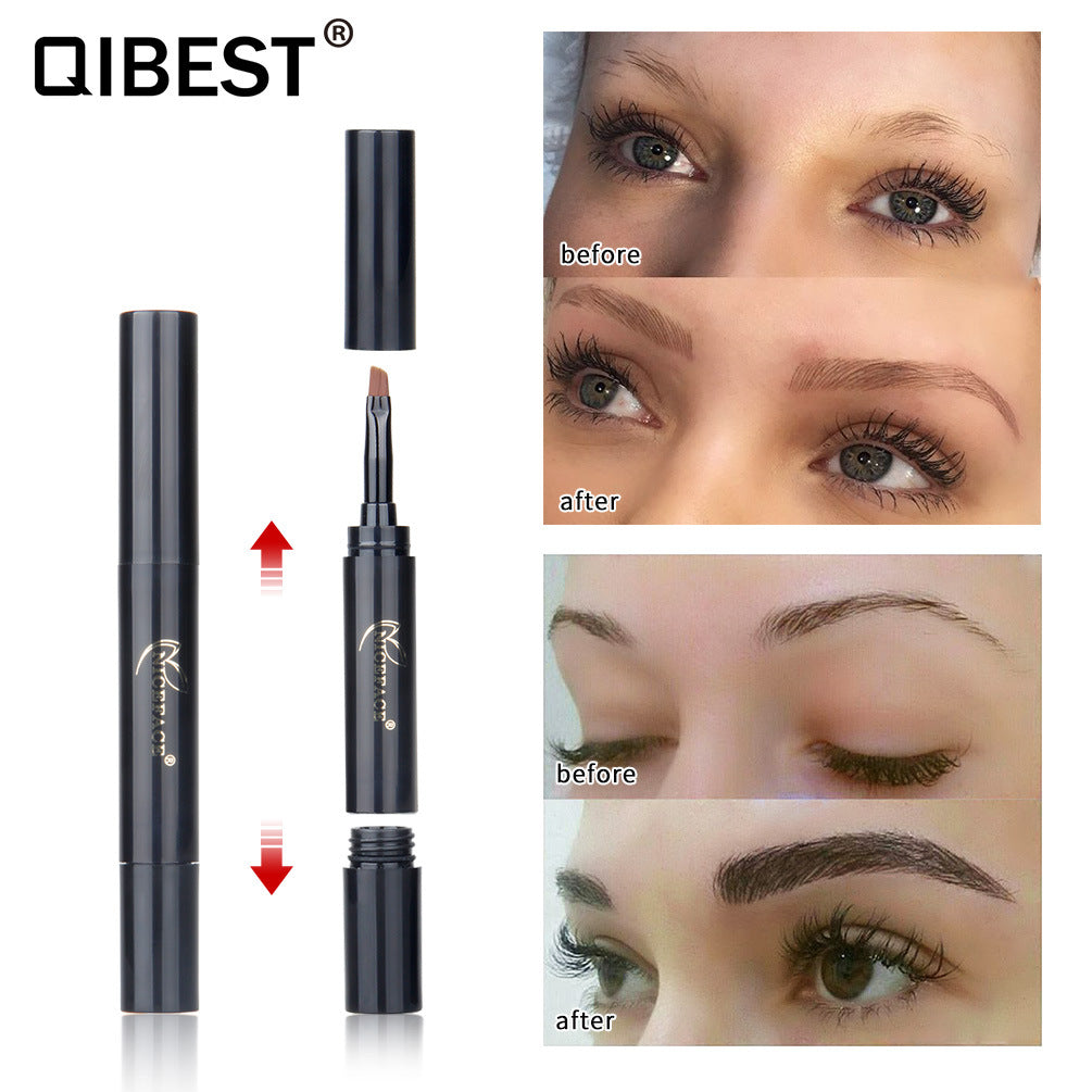 NICEFACE Eyebrow Booster Cream Dyeing Eyebrow Cream 4D Eyebrow Natural Fiber Gel Fiber Pen