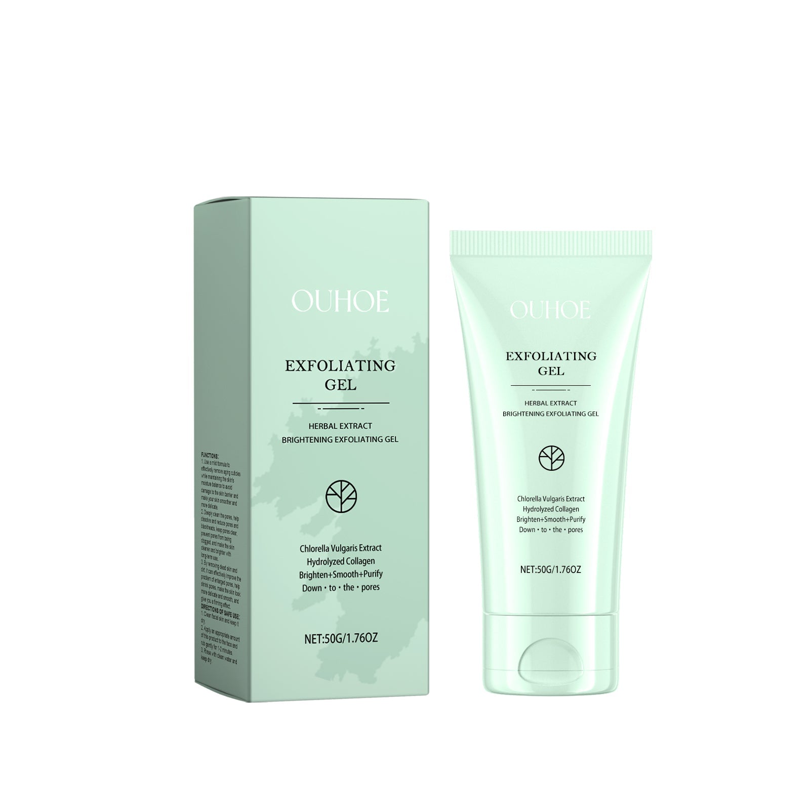 Herbal Cleansing Gel For Gentle Skin Care, Cleansing, Hydrating And Pore Narrowing Facial Treatment