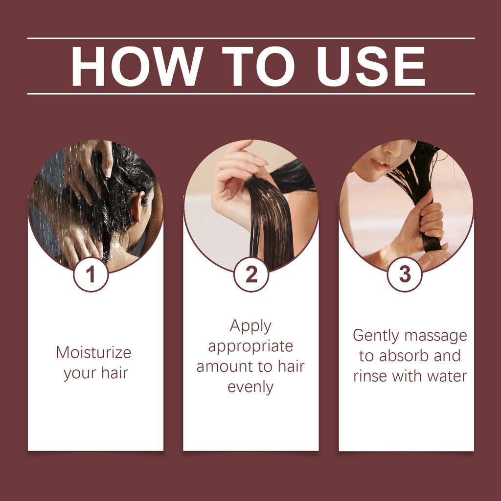 Batana Nourishing Hair Mask Improves The Repair And Smoothing Of Dry Hair And Irritated Hair