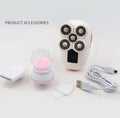 5 in 1 Ladies Shaver Electric Shaver Five Head Floating Hair Removal Apparatus Hair Removal Apparatus