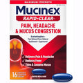 Mucinex Rapid + Clear 200-325mg Liquid Gel, 16 Ct